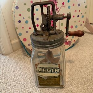 Elgin vintage churn /whipper found on the farm